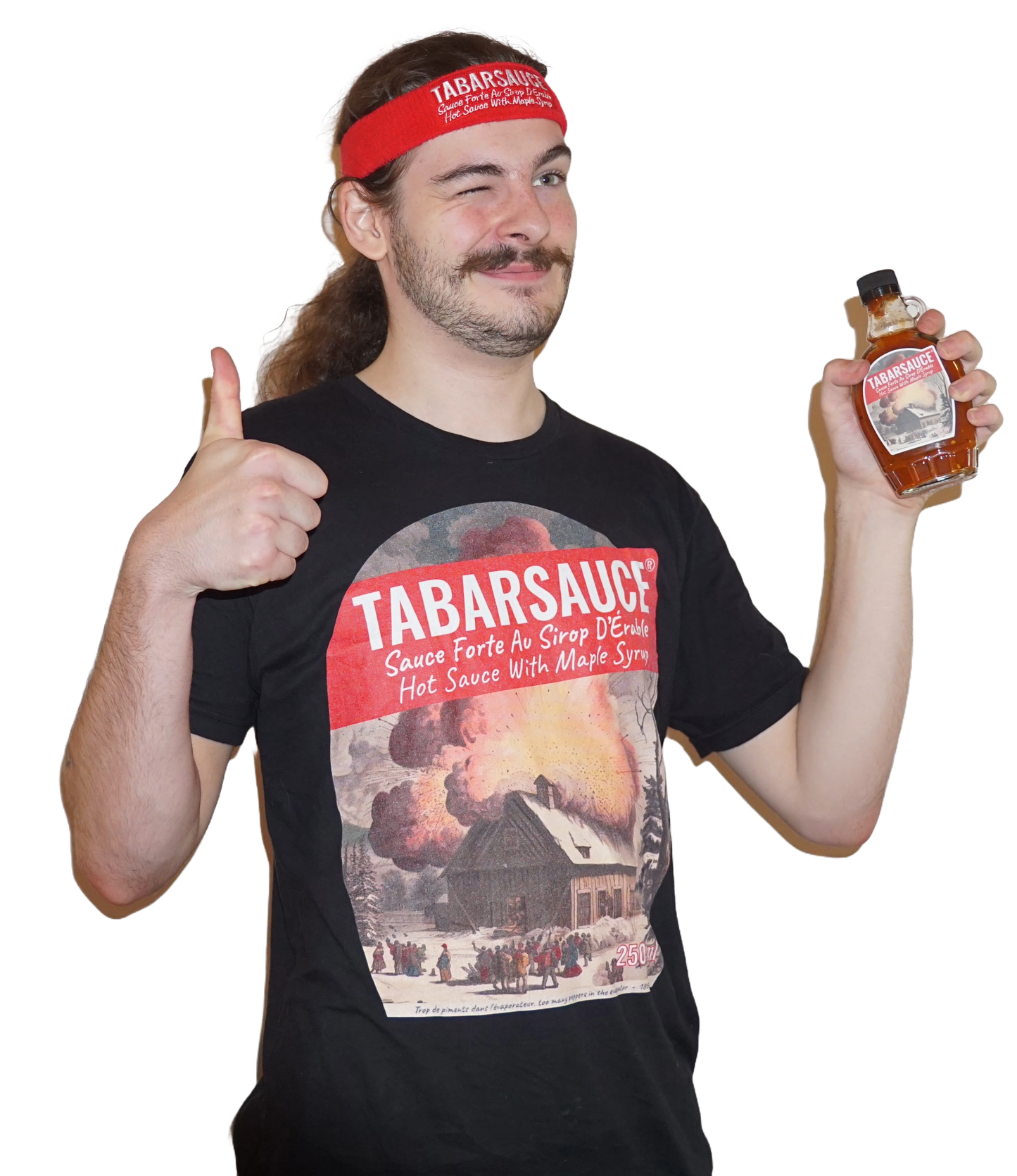 Tabarsauce Red Sweatband