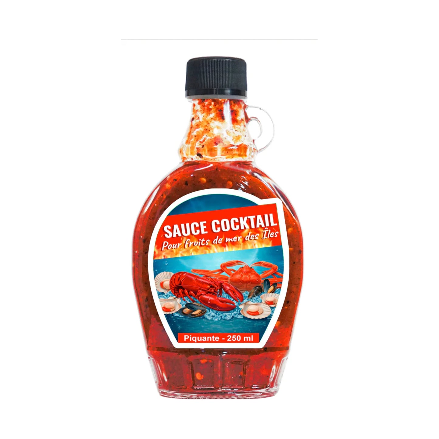 Spicy Cocktail Sauce for Island Seafood - 250ml bottle