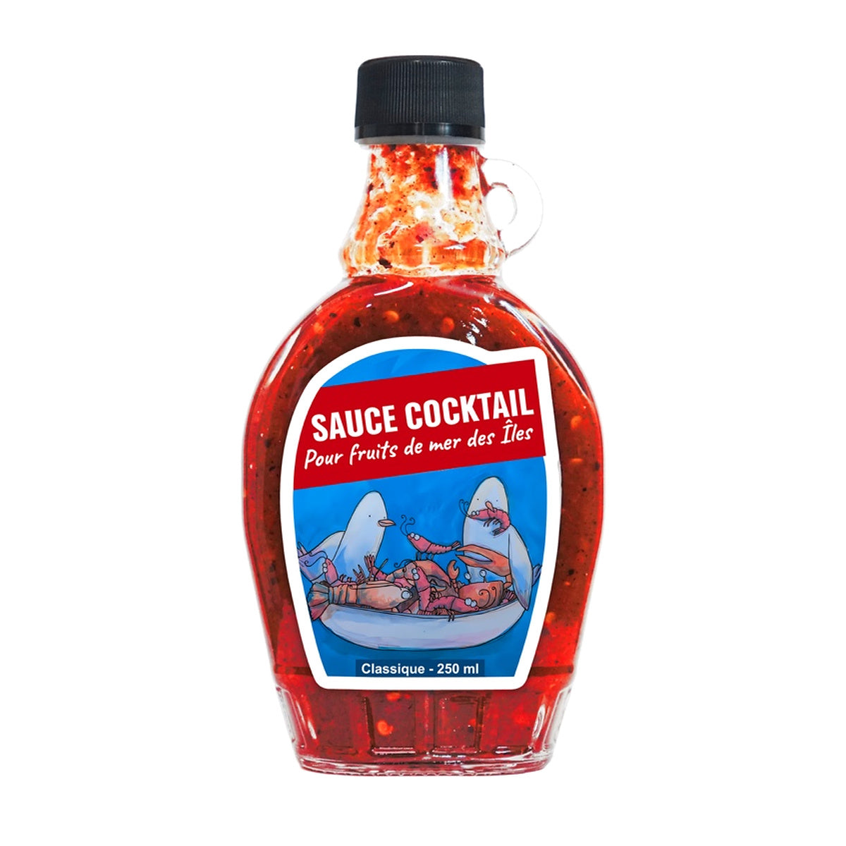 Sauce cocktail classique pour fruits de mer des Îles – 250 ml